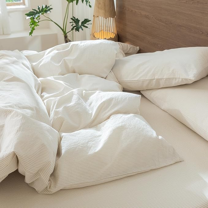 Linen Duvet Cover Set - Queen