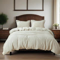 Linen Duvet Cover Set - Queen - 3 Piece