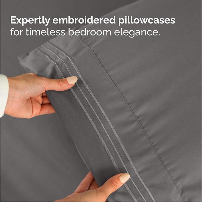 Cooling Bed Sheet Set - King - 4 Piece