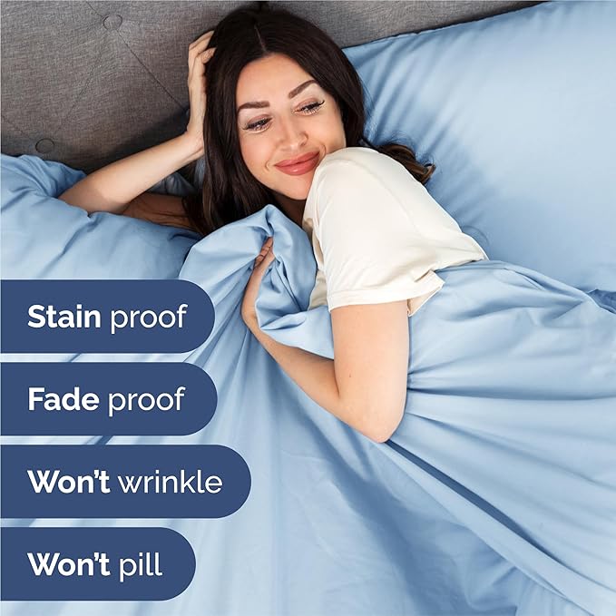 Cooling Bed Sheet Set - Split King - 5 Piece