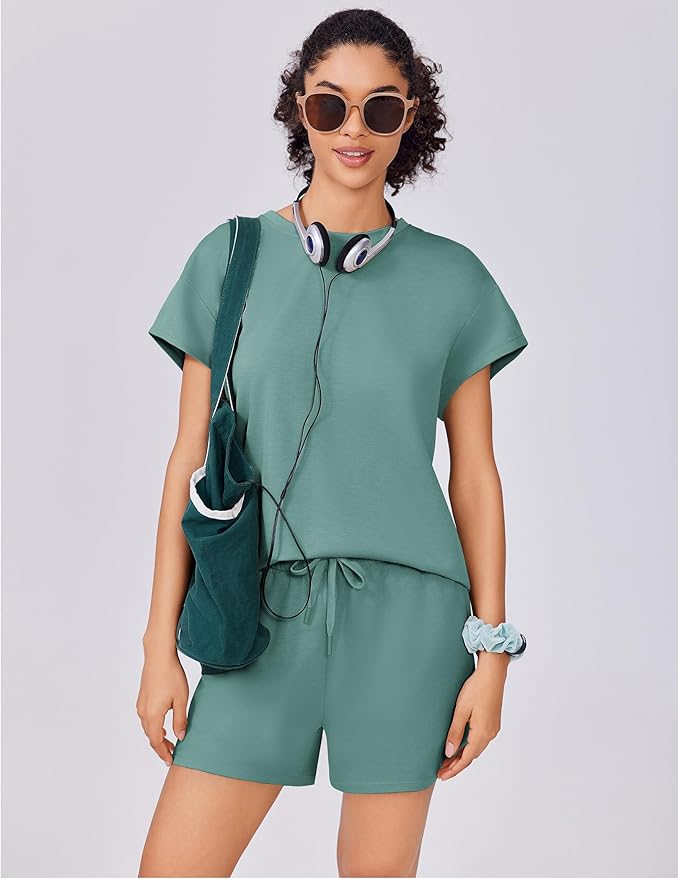 Women's Loungewear Set - Shorts - 2 Piece
