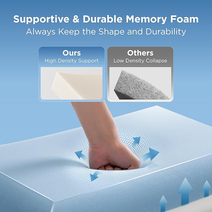 Memory Foam Bed Pillow - Standard