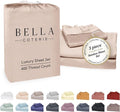 Bamboo Cooling Bed Sheet Set - Twin - 18 in Deep Pocket