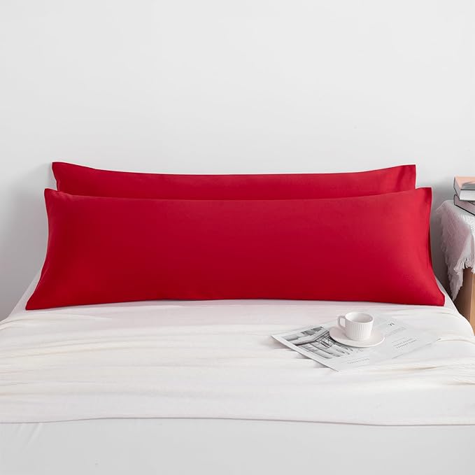 Microfiber Pillowcase Set - 20 x 54 in - 2 Pack