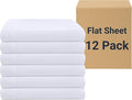 Microfiber Flat Sheet - Full - 12 Pack