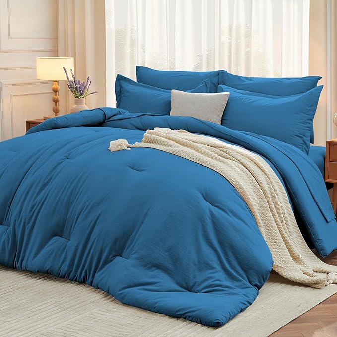 Comforter Set - Queen - 7 Piece
