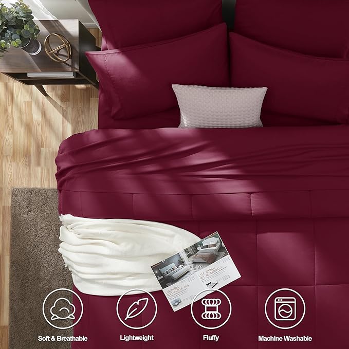 Comforter Set - Queen - 7 Piece