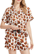 Women's Pajama Set - Short Sleeve - 2 Piece