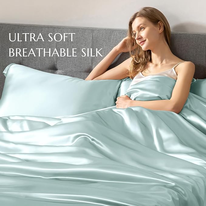 Mulberry Silk Duvet Cover - Queen