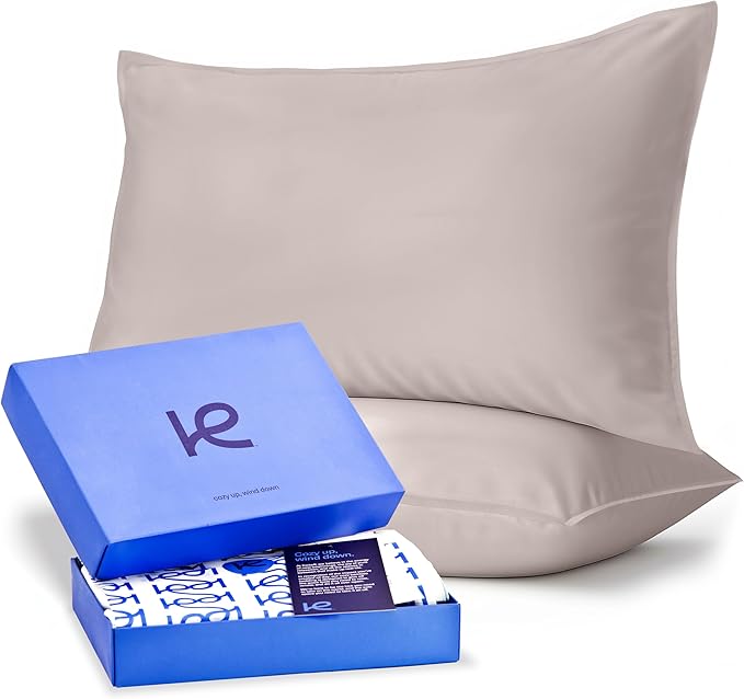 Bamboo Cooling Pillowcase Set - Queen - 2 Piece