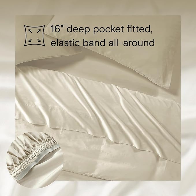 Cooling Bed Sheet Set - King - 3 Piece