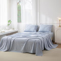 Linen Bed Sheet Set - Full - 4 Piece