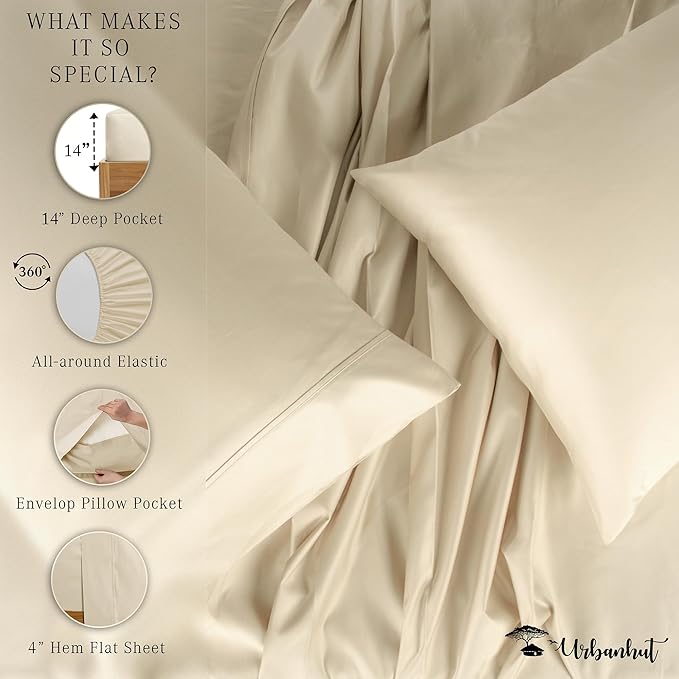 Bed Sheet Set - Twin - 4 Piece