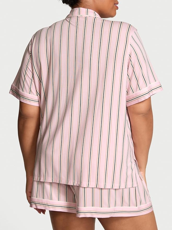 Women's Shorts Pajama Set - Short Sleeve - 2 Piece