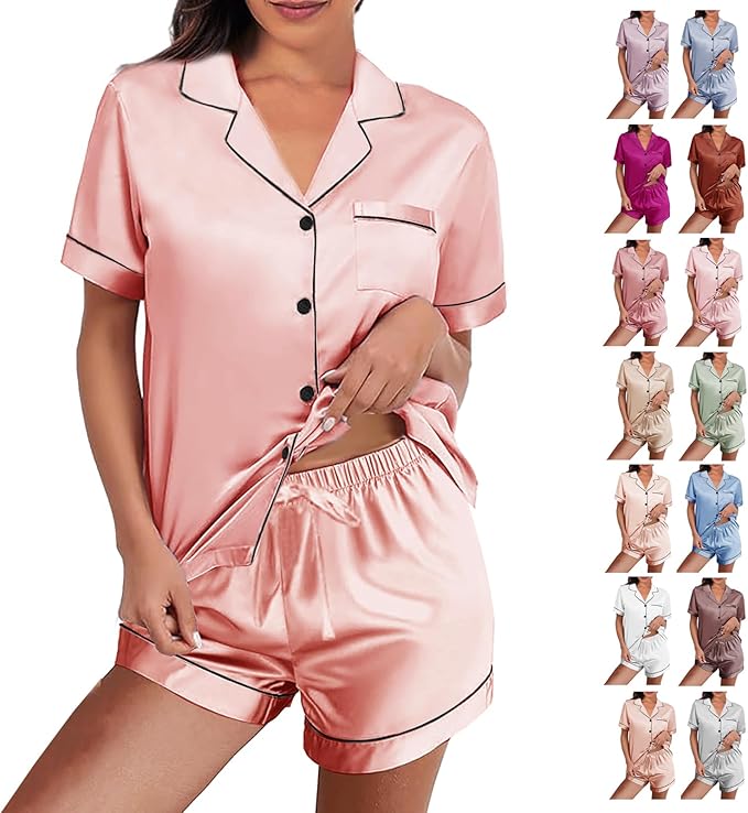 Satin Pajama Set