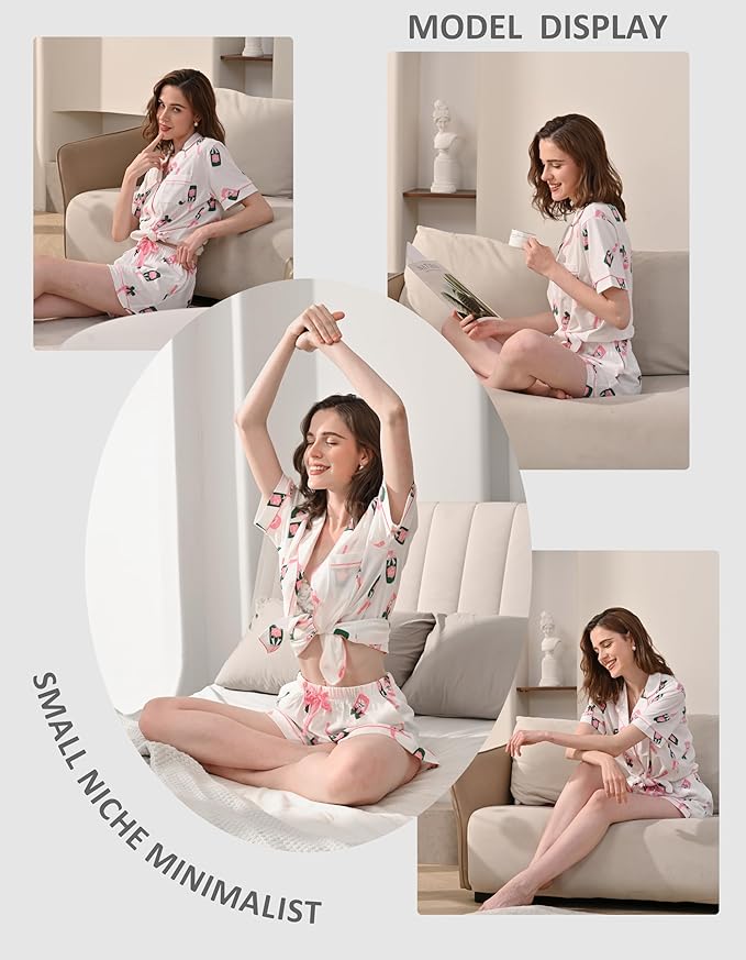 Women's 100% Cotton Pajama Set - 2 Piece