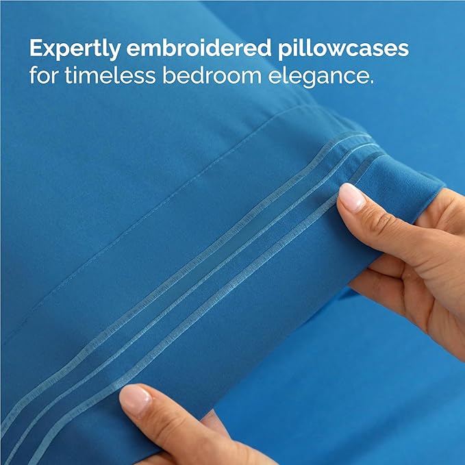 Cooling Bed Sheet Set - Full - 4 Piece