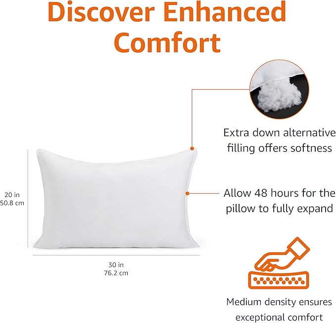 Down Alternative Bed Pillow - Queen