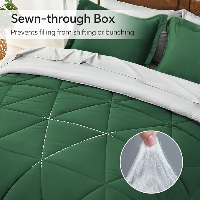 Microfiber Comforter Set - Twin XL - 5 Piece