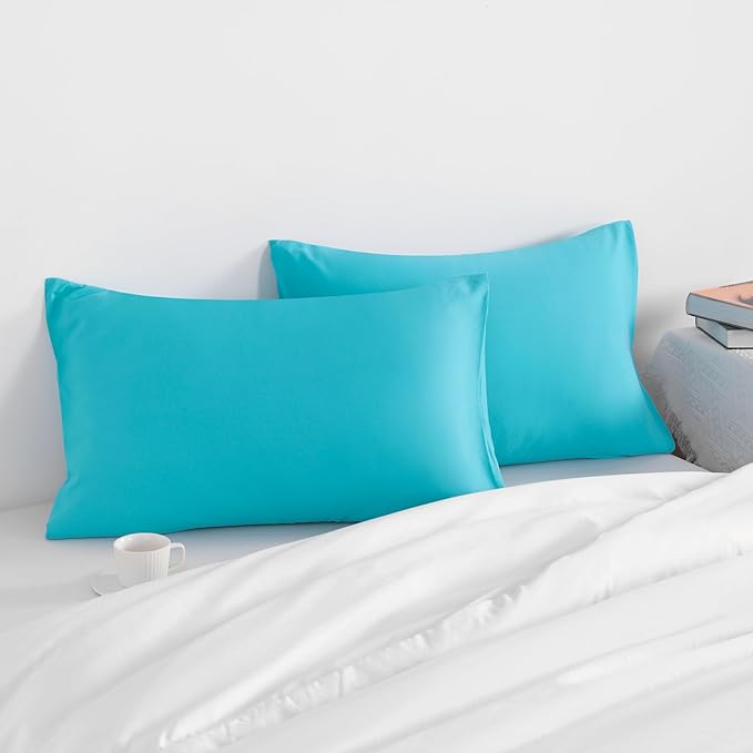 Microfiber Pillowcase Set - Queen - 20 x 30 in - 2 Pack - 2 Piece