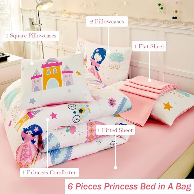 Comforter Set - Queen - 6 Piece