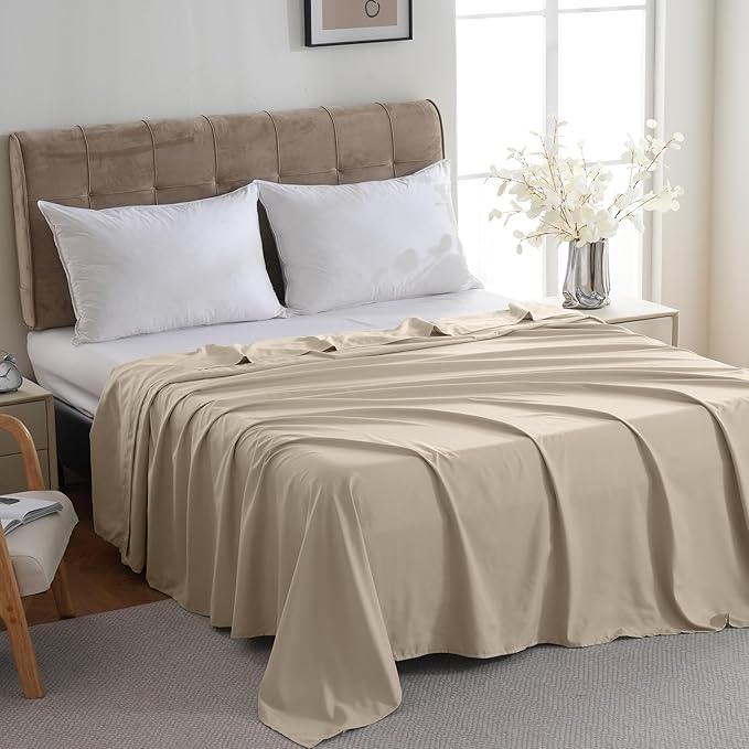 Microfiber Flat Sheet - Queen - 6 Pack