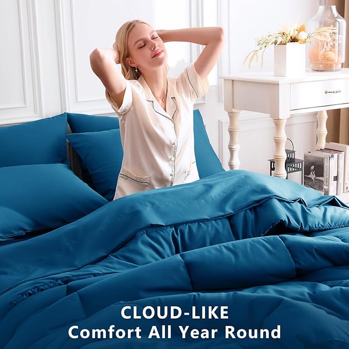 Comforter Set - Queen - 7 Piece
