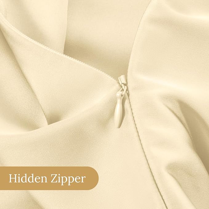 Mulberry Silk Cooling Pillowcase Set - Queen - 20 x 30 in - 2 Pack - 2 Piece