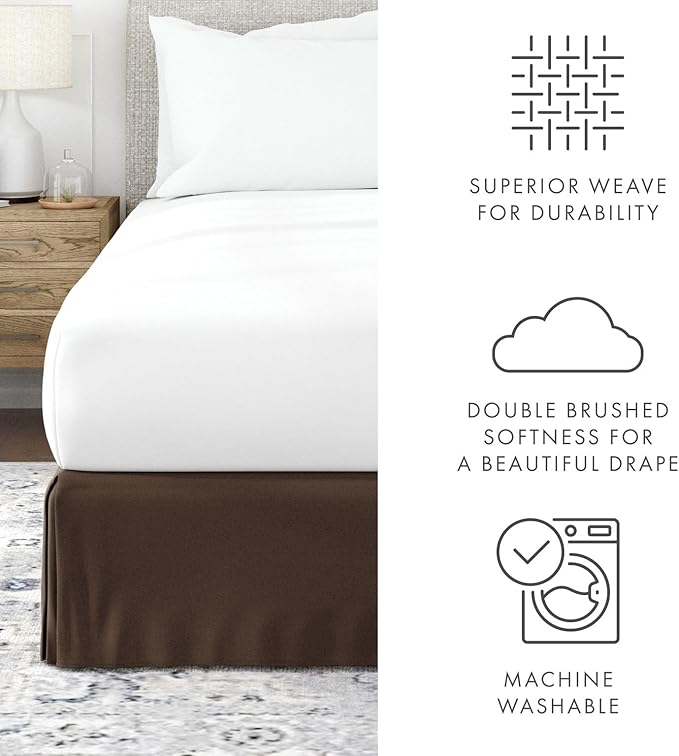 Linen Bed Skirt - Twin