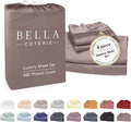 Bamboo Cooling Bed Sheet Set - Queen - 18 in Deep Pocket