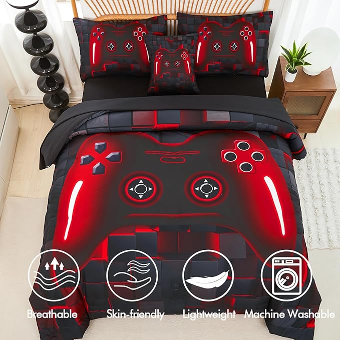 Comforter Set - Full - 6 Piece