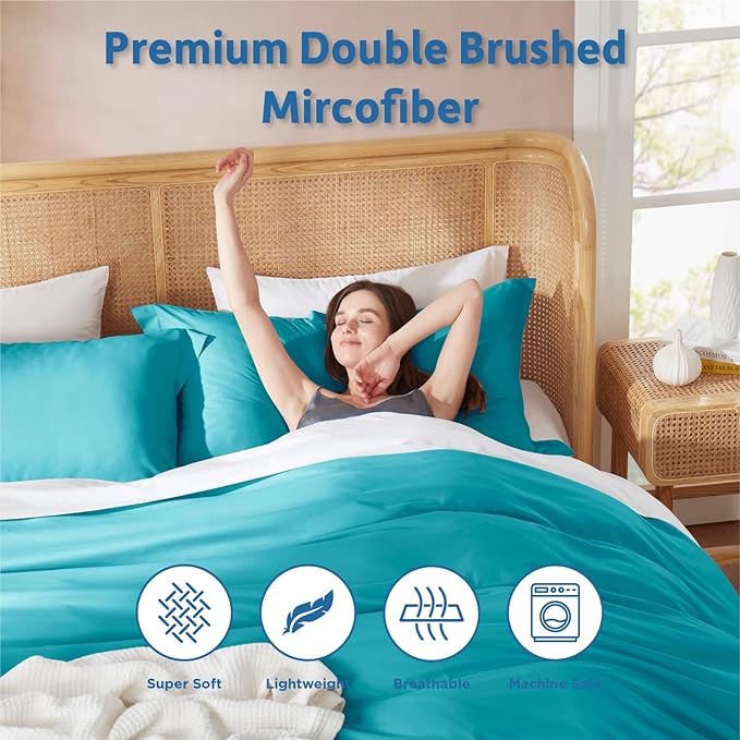 Down Alternative Duvet Cover Set - Full - 4 Piece