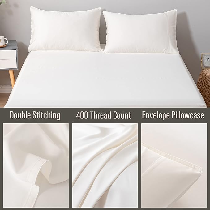 Bamboo Cooling Pillowcase Set - King - 2 Piece