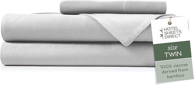 Bamboo Cooling Bed Sheet Set - Twin - 3 Piece