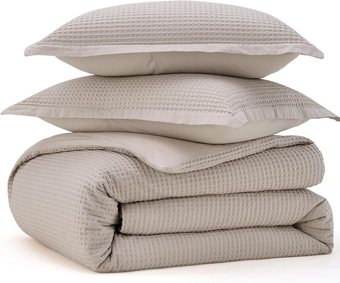 100% Cotton Duvet Cover Set - California King - 3 Piece