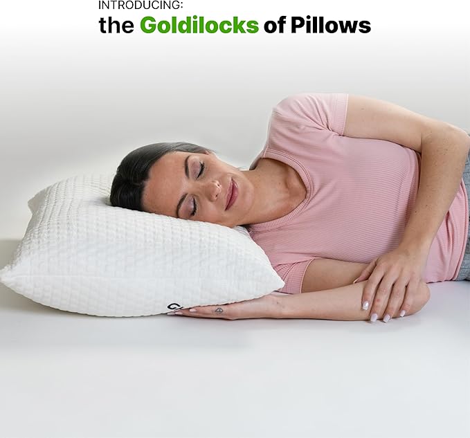 Memory Foam Cooling Bed Pillow - Queen