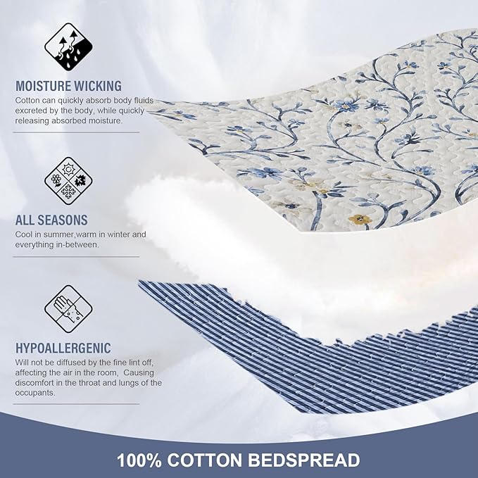 100% Cotton Bedding Set - California King
