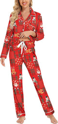 Women's Pants Pajama Set - Long Sleeve - 2 Piece