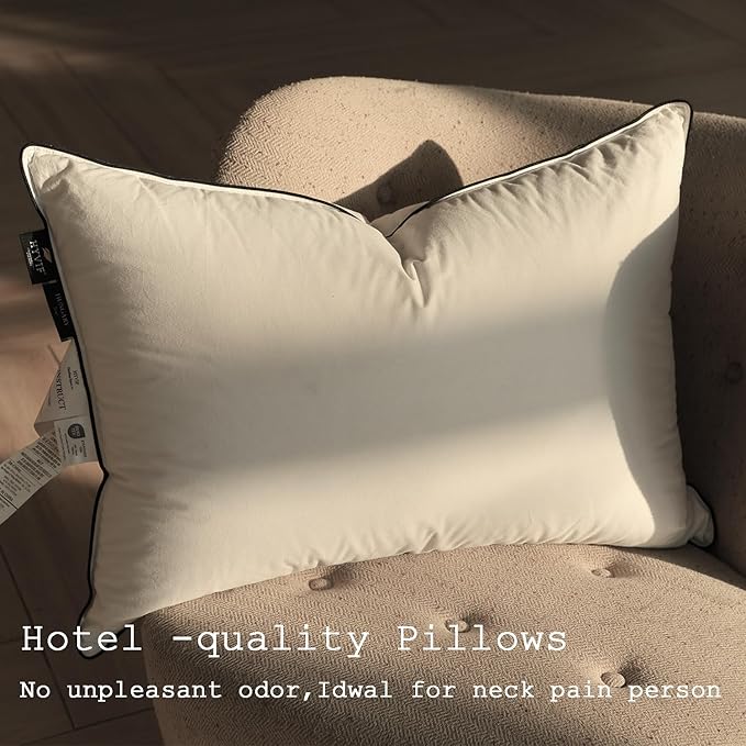 Orthopedic Bed Pillow - Standard - 2 Pack
