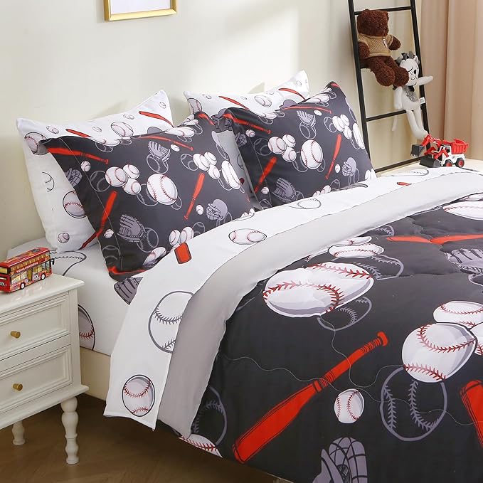 Microfiber Comforter Set - Full - 7 Piece