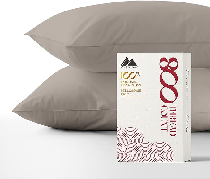 Linen Pillowcase Set - Queen - 2 Piece