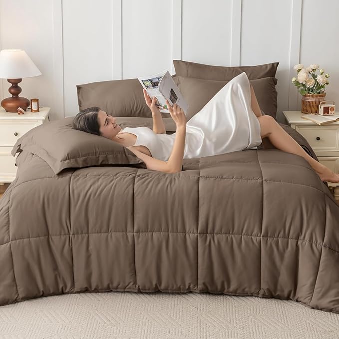 Down Alternative Comforter Set - Queen - 7 Piece