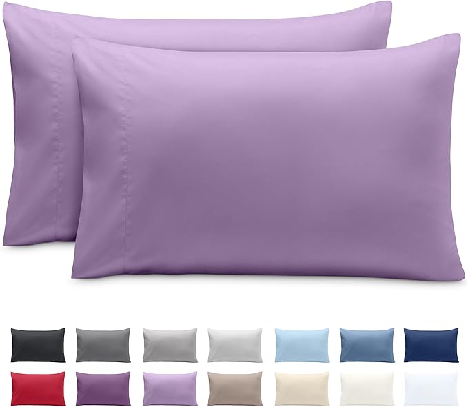 Microfiber Cooling Pillowcase Set - Queen - 2 Piece