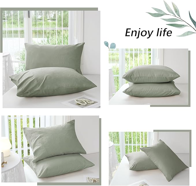 Microfiber Pillowcase Set - Standard - 20 x 26 in - 2 Piece