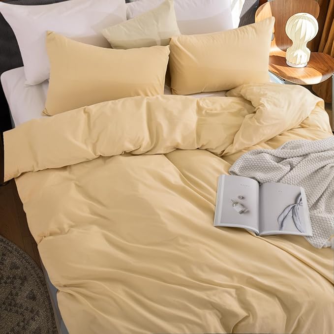Linen Duvet Cover Set - 3 Piece