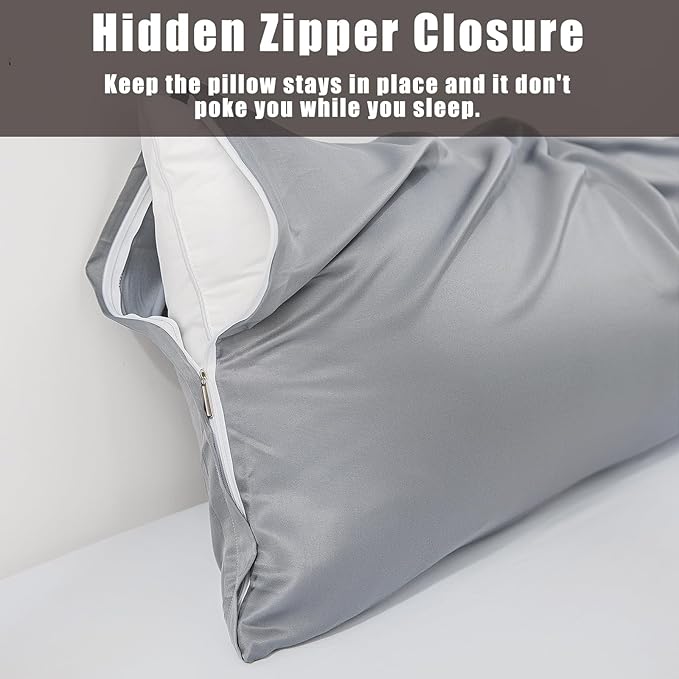 Bamboo Cooling Pillowcase - 20 x 54 in