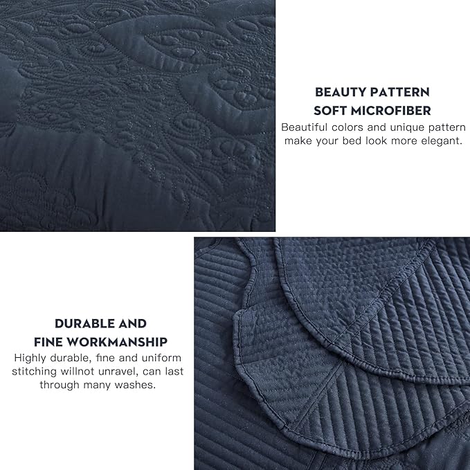 Microfiber Bedding Set - King - 5 Piece
