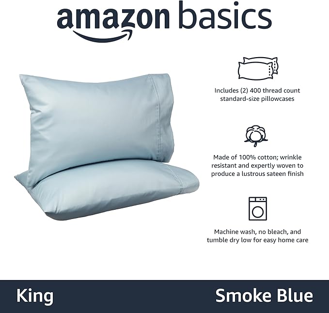 Pillowcase Set - King - 2 Piece