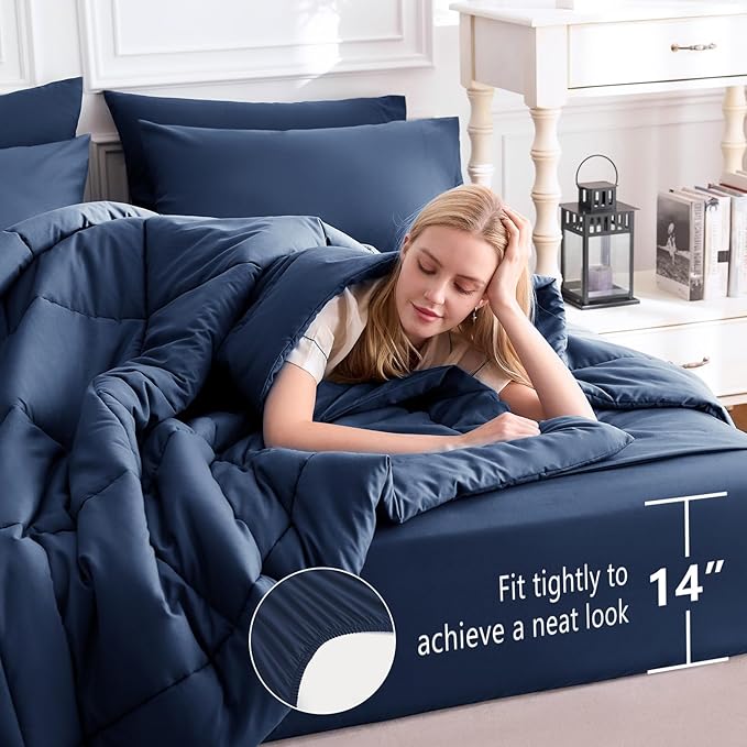Comforter Set - Queen - 7 Piece