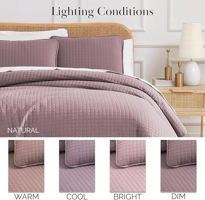 Microfiber Quilt Set - Twin
